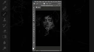 Make Scribble Art in Photoshop Tutorial | Photoshop cs6 | Photoshop cc | #viral #shorts #trending