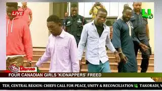 Four Canadian girls ‘kidnappers' freed