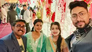 Day-142 | বাটানগর সরস্বতী পুজো 🌼 & বন্ধু রিসেপশন পার্টি 🤩🎉