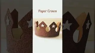 Paper Crown Making | Birthday Crown | King Crown Creative | Craft Ideas #papercrown #crown #craft