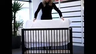 Edward Baby Crib Little Ritz, Black