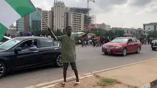 #FreeNnamdiKanu: Police Block All Access Roads to FCT Secretariat as Protest Tension Rises in Abuja