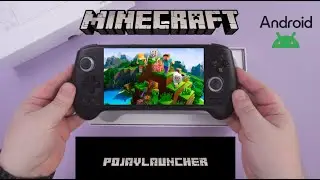 Como Instalar o Minecraft no ANBERNIC RG556 - POJAV LAUNCHER! - Guia Completo !!!