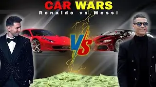 Ronaldo vs Messi Luxury Car Collections