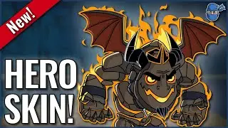 Skin Hero Pangeran Lava Baru - September 2025 | Clash of Clans