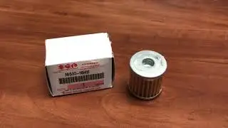 Оригинал Suzuki против Hiflo Filtro Масляные фильтры 16510-16H11-000 vs HF207