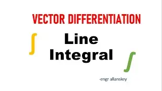 vector analysis - line integral 1