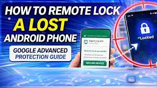 How to Remote Lock a Lost Android Phone  Google Advanced Protection Guide