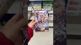 One Piece Over Pokemon?? Starter Deck ST21 Gear 5 Luffy #onepiece #optcg #pokemon