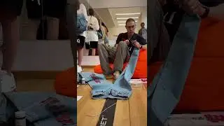 Захватывающий мастер-класс по апсайклингу. Fashion camp TOP SECRET #topsecret #fashioncamp #models