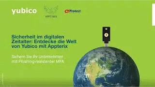 Appterix + Yubico --- MFA Hardwaretoken zentral und zukunftssicher verwalten