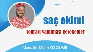 Saç Ekimi Sonrası Yapılması Gerekenler #saçekimi #saç_ekimi_sonrası
