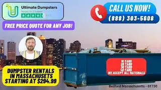 Bedford Massachusetts - Same Day Dumpster Rentals Starting $294.99