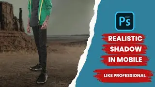 Create realistic shadow in ps touch mobile | #ru_editer