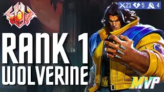 Raojo | Rank 1 Wolverine Gameplay | Season 6 | Marvel Rivals