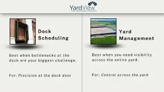 Dock scheduling vs yard management software. #logistics #logisticsolutions #supplychain
