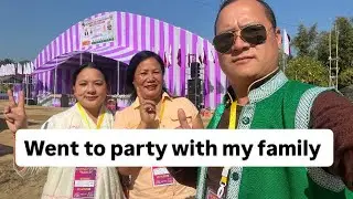 Went to party with my family // Arunachal Pradesh vlog