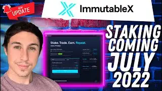 Immutable X IMX Token STAKING Goes LIVE July 2022 - IMX Crypto Price and News