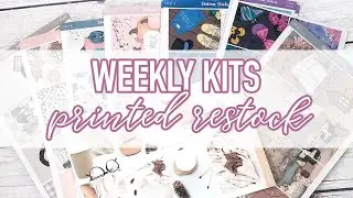 Weekly Kits: Printed Sticker Restock