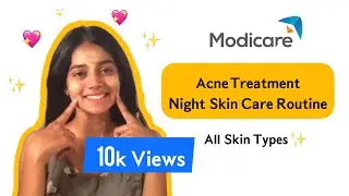 Modicare Acne Kit | Night Routine |