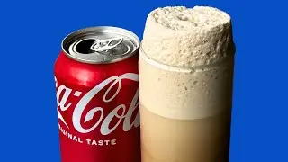 Coke Float Fizz: it's like a Ramos Gin Fizz and a Coke Float had a baby.