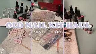 Old Nail Supply Haul + Voice Over | Beginner Nail Tech