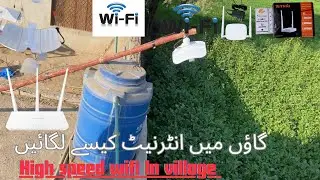 Village mei internet connection Kesey lagwa in internet service in village gaon mei  Internet vlog