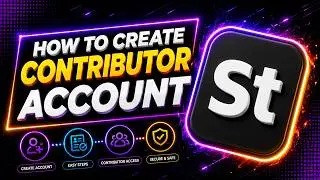 How To Create Adobe Stock Contributor Account | Adobe Stock Full Course| Part 02