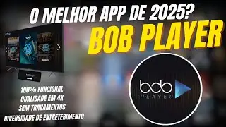BOB PLAYER 2025 🔥 Como Instalar, Ativar e Configurar o IPTV MAIS EST&Aacute;VEL para Smart TV (SEM TRAVAR)