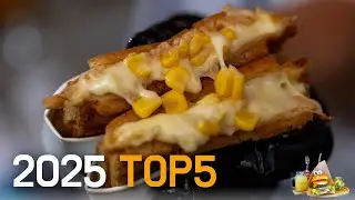 🏆 2025 Gourmetro TOP5 Korean Street Food Compilation