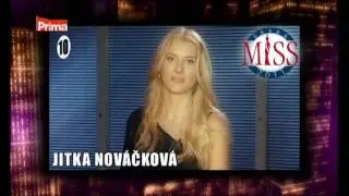 Česk&aacute; Miss 2011: medailonek - 10. Jitka Nov&aacute;čkov&aacute;
