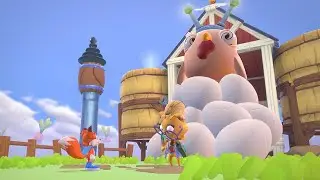 New Super Lucky's Tale - Veggie Village: Egg Roll - Part 10 [Xbox Series X Gameplay]