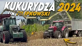PIERWSI WE WSI?!✮KUKURYDZA 2024 Z UR FILIPKOWSKI✮CASE & FENDT & KRONE✮GR KOMOROWSKI✮