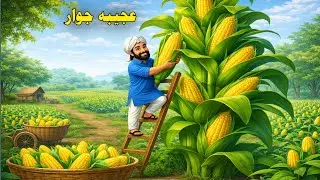 😊 The Magical Corn Field Cartoon Story | جادوئی جوار | Pashto Cartoon Story | pashto cartoon 2026...