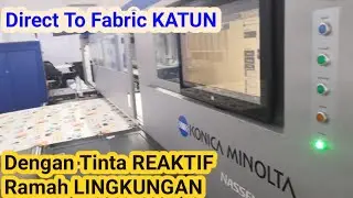 Printing kain katun sutra rayon