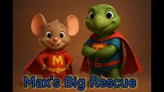 Bedtime Story for Kids | Max's Big Rescue |  Fun & Relaxing Storytime