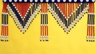 Amazing Pearl Toran New Design Making At Home || WOW !!! Beautiful Pearls Door Hanging Toran