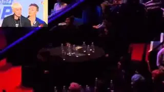 160217 BTS reaction to Big Bang speech ( Win ) @ GAON CHART KPOP AWARDS 2016