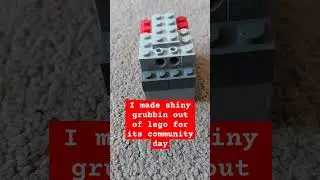 I made shiny grubbin from pokemon (GO)