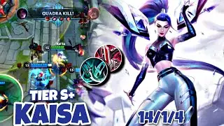 WILD RIFT | KAISA IS THE BEST ADC IN PATCH 4.2 B ?? | INSANE GAMEPLAY | #kaisa #wildrift