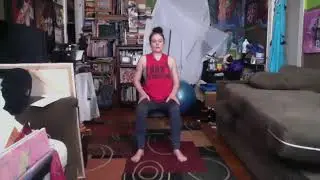 Hybrid Chair Yoga for Shoulders and Lower Back - Penn South with Creative Mindz Yoga