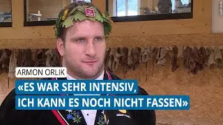 Schwingerkönig Armon Orlik über letzte 48 Stunden