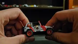 Hot Wheels premium 🦖 Jurassic Park 🦕 92 Jeep Wrangler Sahara