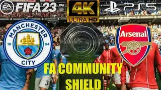 FIFA 23 - Manchester City vs Arsenal - FA Community Shield - PS5 4K
