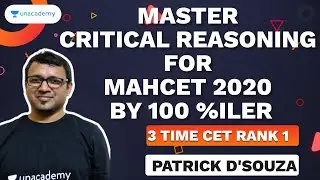 Master Critical Reasoning for MAHCET 2020 | by 100 %iler | Patrick D'souza