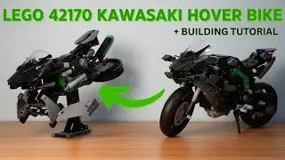 42170 Kawasaki Hover Bike | Lego Technic Alternative Build Tutorial