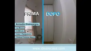 Armadio per Disimpegno su Misura H 290 con Gola