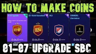 HOW TO MAKE COINS ON THE 81-87 UPGRADE SBC IN FIFA 21 Ultimate Team