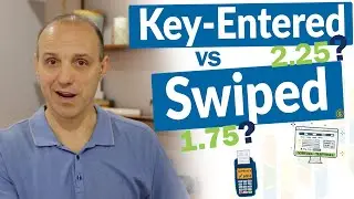 Merchant Account Rate - Retail Swiped vs Online Key Entered Credit Card Processing Rates