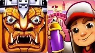 Temple Jungle Run Oz Lost Castle vs Subway Surfers